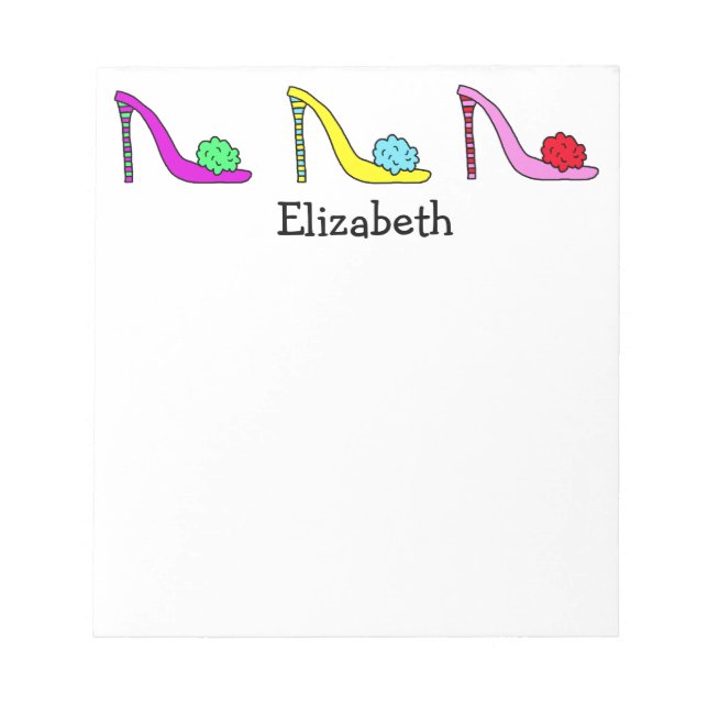 High Heel Stiletto Chaussures Chaussures Bloc-note (Devant)