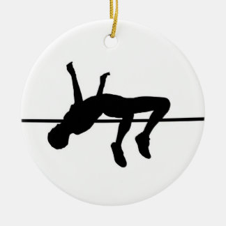High Jump Track und Field Ornament