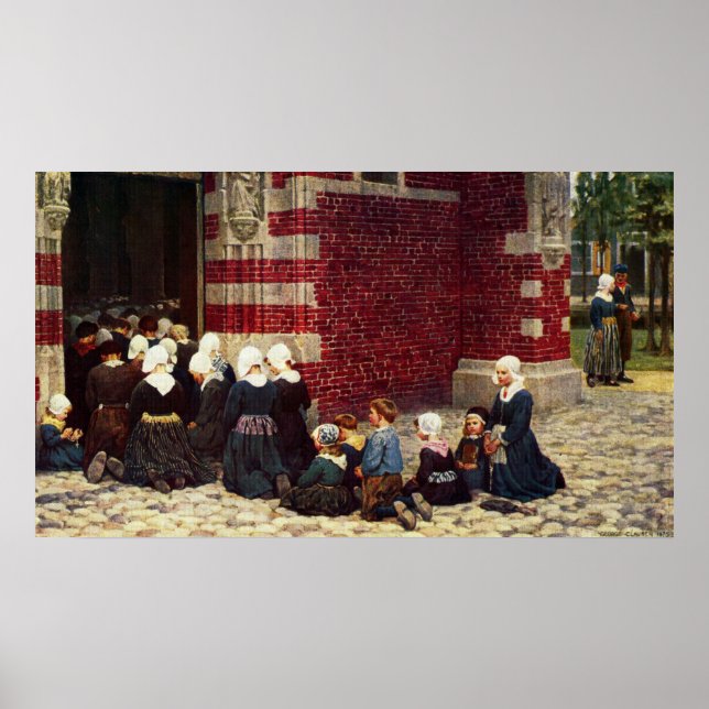 "High Mass Print" Poster (Vorne)