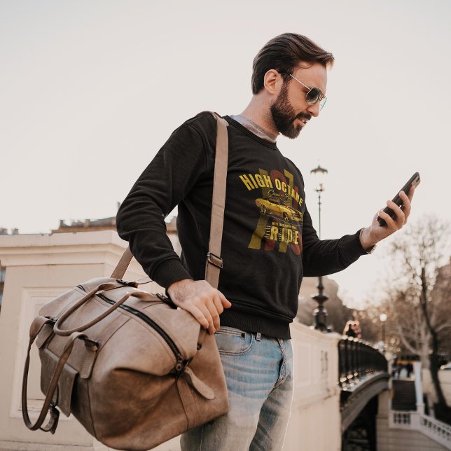 High Octane Muscle Car West Coast Sweatshirt (Von Creator hochgeladen)