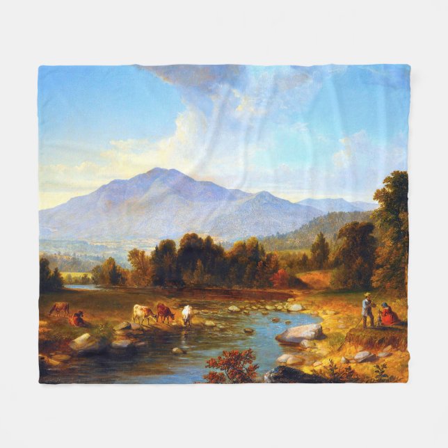 High Point Shandaken Berge Asher Brown Durand Fleecedecke (Vorderseite (Horizontal))