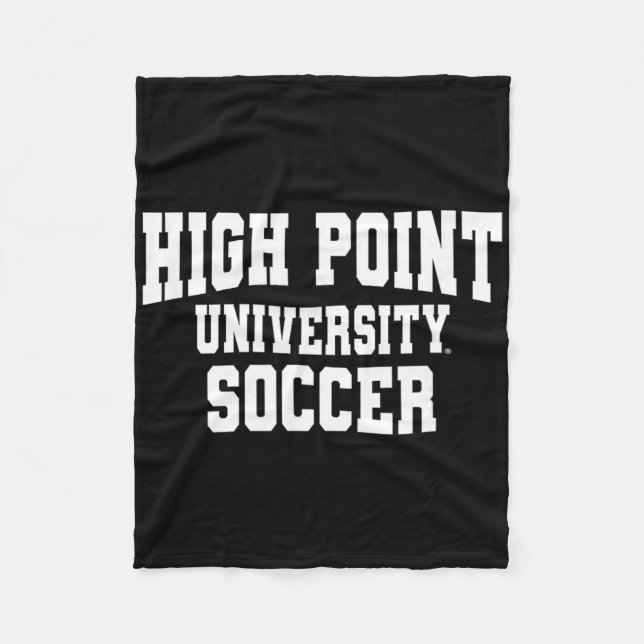 High Point University Panthers Fußball Ncaa Hp23  Fleecedecke (Vorderseite)