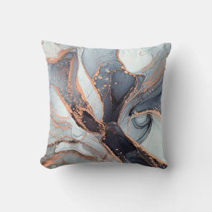 High resolution. Luxury abstract fluid art paintin Kissen