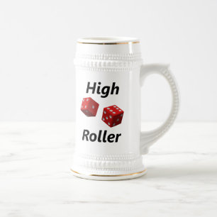 High Roller Bierglas