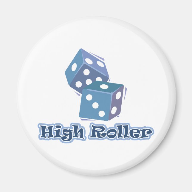 High Roller - Dice Games Magnet (Vorne)