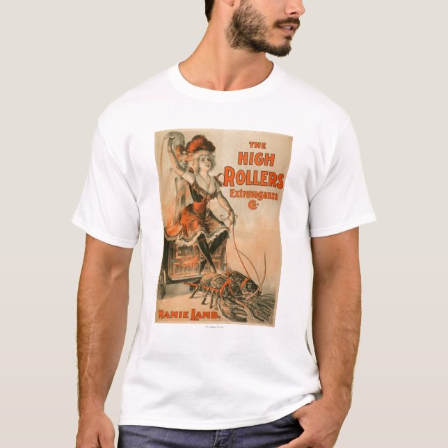 High Roller-Extravaganz "Mamie Lamm-" Spiel T-Shirt (Vorderseite)