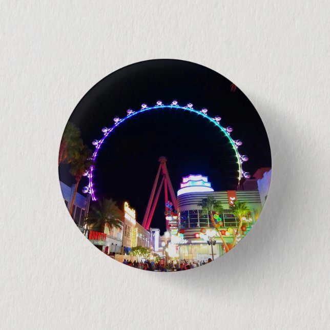 High Roller Ferris Wheel Las Vegas #6 Button (Vorderseite)