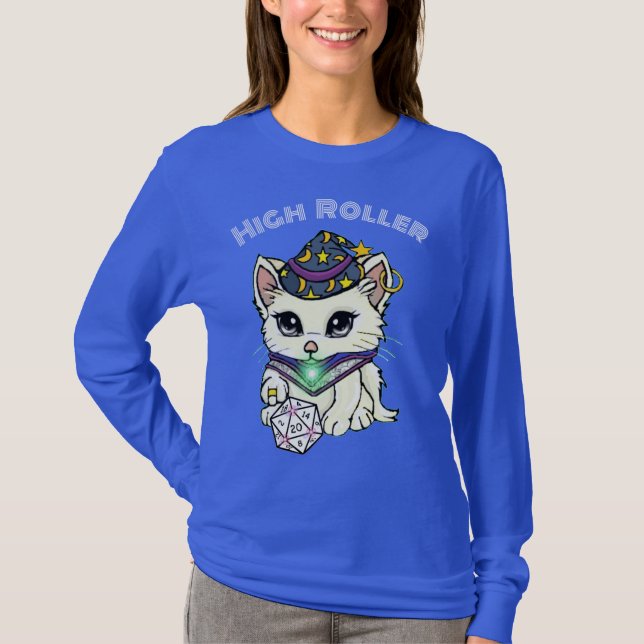 High Roller (Kitty): T-Shirt (Vorderseite)