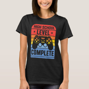 High School Abschluss Abschluss 2021 Gamer S T-Shirt