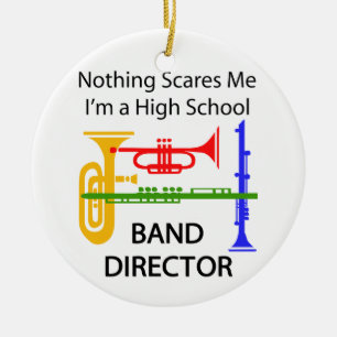 High School Band Direktor Keramik Ornament
