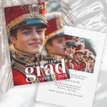 High School Band Moderne 2 Foto Graduation Party