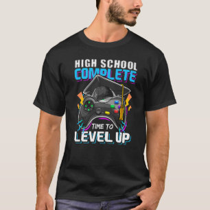 High School Complete Video Game Senior Abschluss T-Shirt