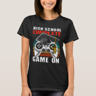 High School Complete Video Game Senior Abschluss T-Shirt