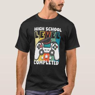 High School Complete Video Game Senior Abschluss T-Shirt