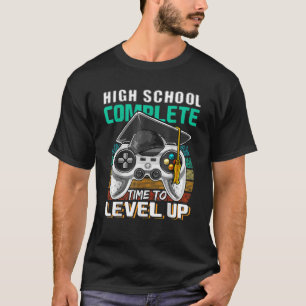 High School Complete Video Game Senior Abschluss T-Shirt