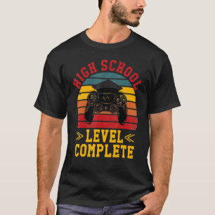 High School Gamer Abschluss High School Com T-Shirt
