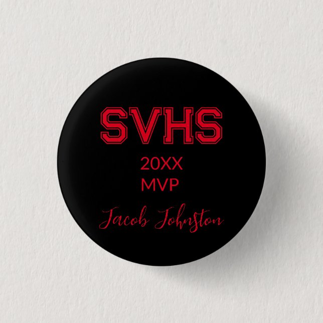 High School MVP Button Button (Vorderseite)