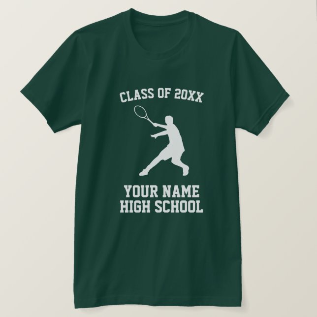 High School of 20xx Tennis Shirt (Design vorne)