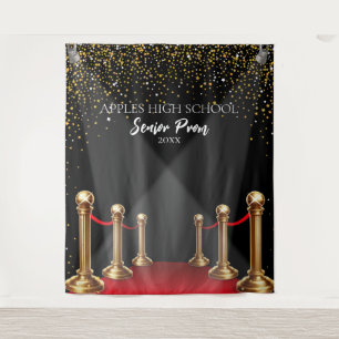 High School Prom Hintergrund Hollywood Red Tepet Wandteppich