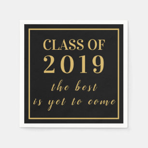 High School Wiedersehen Abschluss Class 2019 Serviette