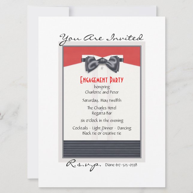 High Society © Einladung (Vorderseite)