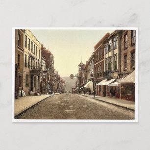 High Street, Guildford, England klassisches Photoc Postkarte