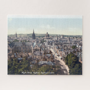 High Street Oxford Panorama, c1905 England