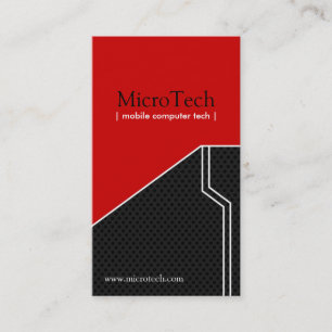 High-Teche Visitenkarten Visitenkarte