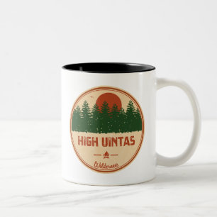 High Uintas Wilderness Utah Zweifarbige Tasse