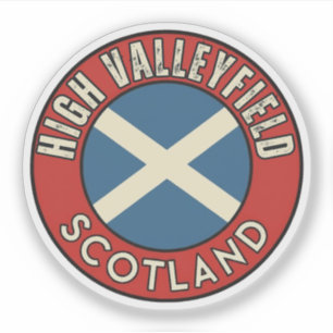 High Valleyfield, Schottland Aufkleber