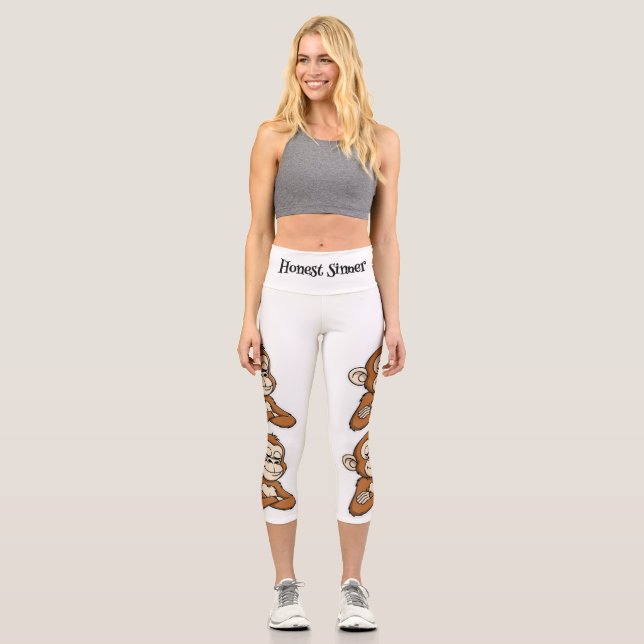High Waisted Capris (Vorderseite)