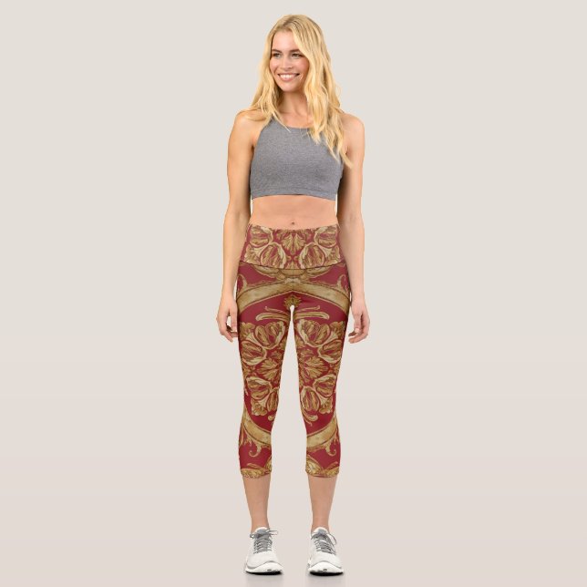 High Waisted Capris (Vorderseite)