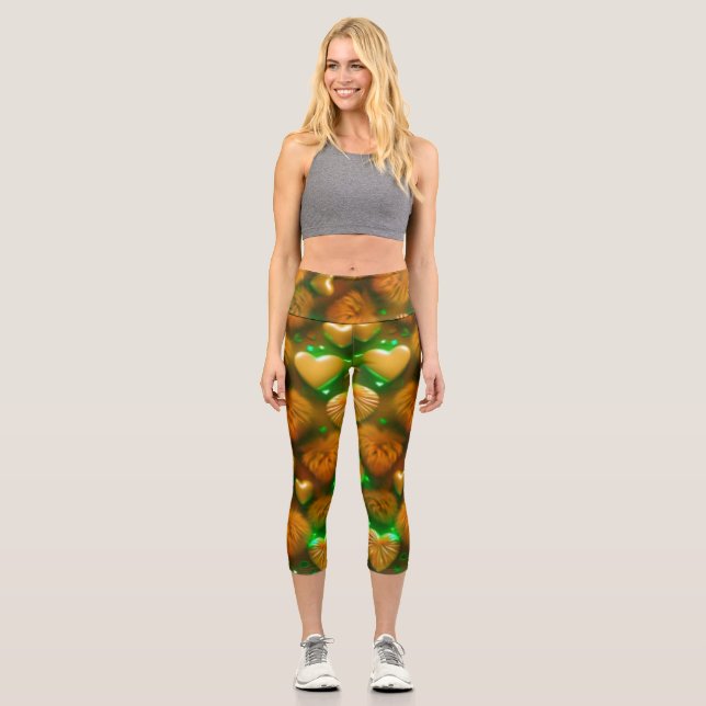 High Waisted Capris Custom mit Sorgfalt gemacht, j (Vorderseite)