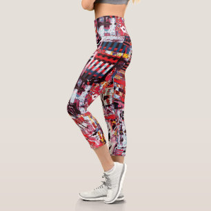 High Waisted Capris – Fragmentierter Puls