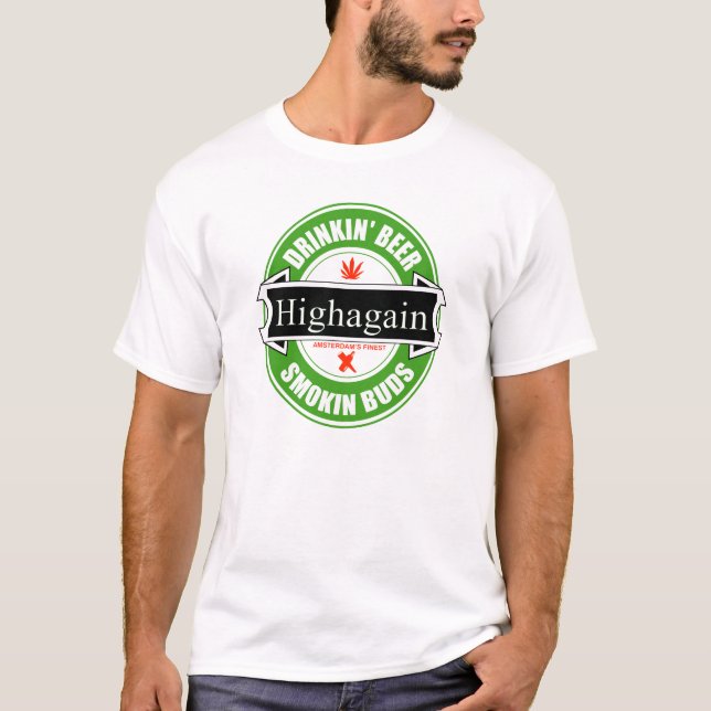 highagain T-Shirt (Vorderseite)