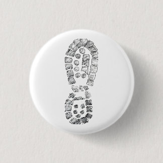 Highcountryhikers wandernder Stiefel (Logo) Button