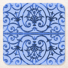 Highgate Iron Rechteckiger Pappuntersetzer