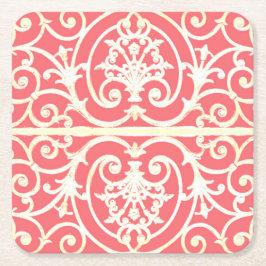 Highgate Iron Rechteckiger Pappuntersetzer