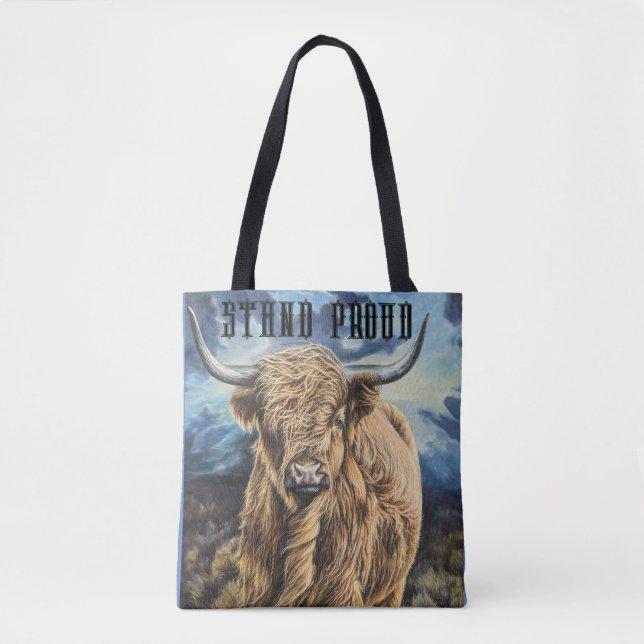 Highland Bull-Tasche Tasche (Vorderseite)