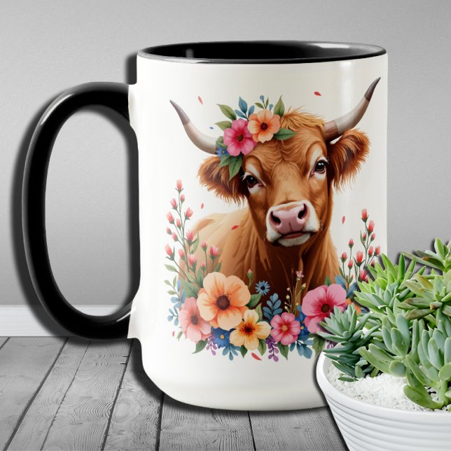 Highland Charm Designs Niedliche schottische Highl Tasse (Von Creator hochgeladen)