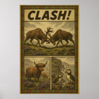 Highland Clash - Stadien, Puffins und Rinder