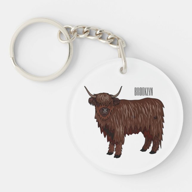 Highland cow (Devant)