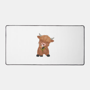 Highland Cow Christmas Joyeux et lumineux, écossai
