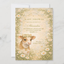 Highland Cow Countryside Baby Shower