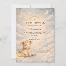 Highland Cow Floral Baby Shower