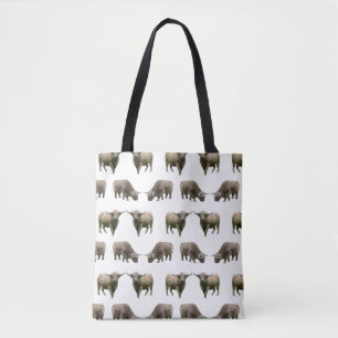 Highland Cow French sur le sac à imprimer