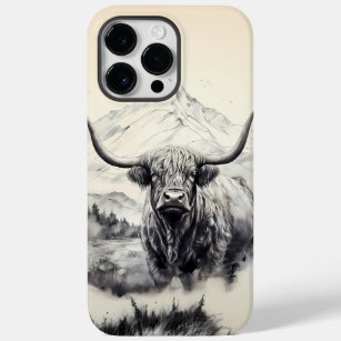 Highland Cow iPhone 14 Pro Max Phone Fall Case-Mate iPhone 14 Pro Max Hülle