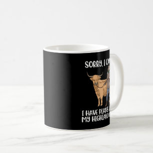 Highland Cow Lover Women Scottish Highland Cow Kaffeetasse
