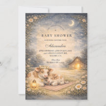Highland Cow Meadow Baby Shower