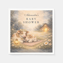 Highland Cow Meadow Baby Shower